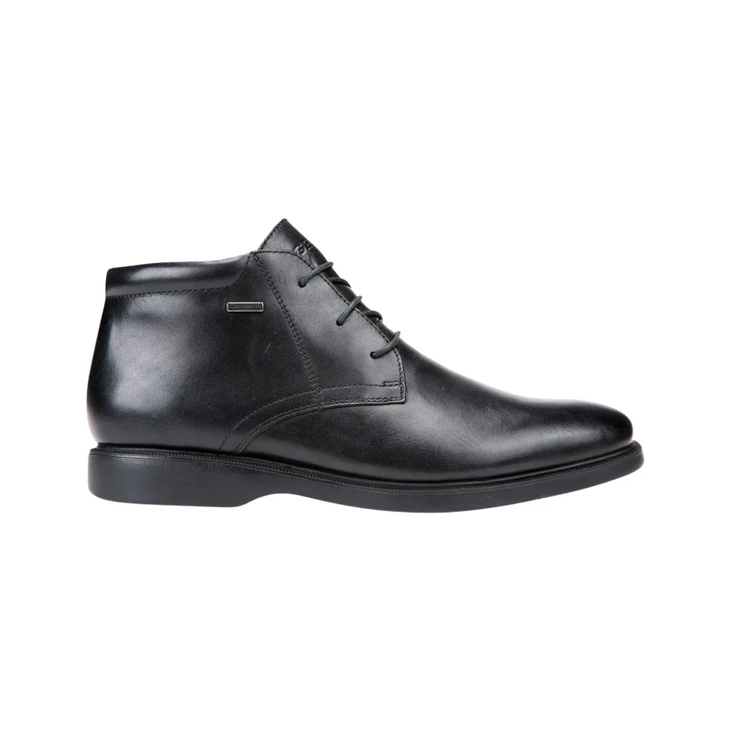 Image of Geox Brayden 2fit Abx Brogues in Breathable Leather Black Men 40 (6.5);46 (11);44 (9.5);43 (9);41 (7)