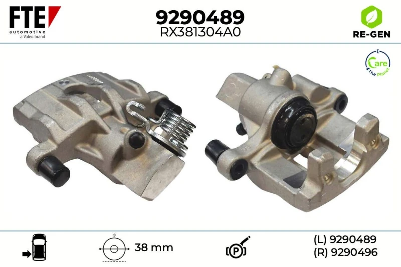 Image of Brake caliper FTE 9290489