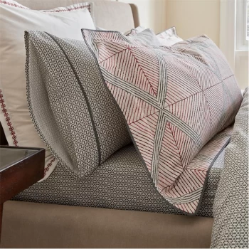 Image of Bedeck of Belfast Senko Fitted Sheet - Charcoal