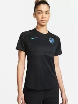 Image of Nike England Womens Top - Black, Size S, Women
