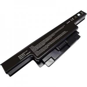 image of Laptop battery Beltrona replaces original battery 0U600P 312 4009 P119P U597P W356P 11.1 V 4400 mAh