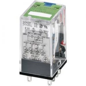 image of Phoenix Contact 2834106 REL IRLDP 48DC4X21 AU Plug In Industrial Relay 4 changeover contacts 48 Vdc