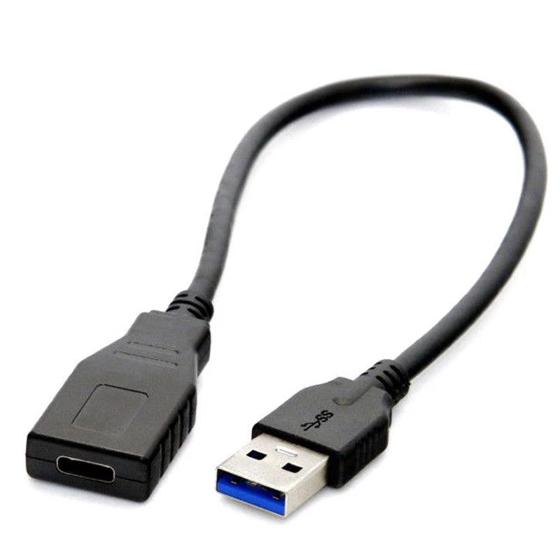 Image of FDL 0.15M USB A TO USB TYPE C ADAPTOR CABLE - M-F