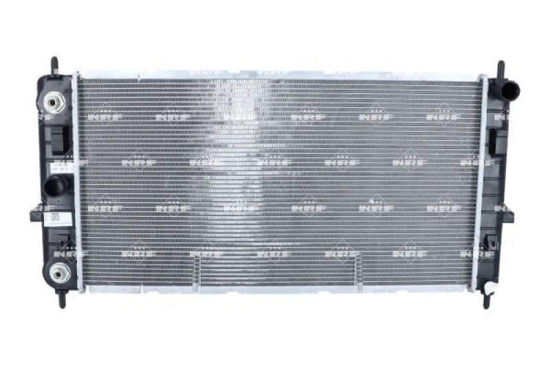 Image of NRF 56014 Engine radiator EASY FIT Brazed cooling fins, Aluminium, with mounting parts Aluminium Radiator,engine cooling (470)