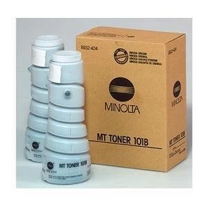 Image of Original Konica Minolta 101B Twin Pack Black Laser Toner Ink Cartridges