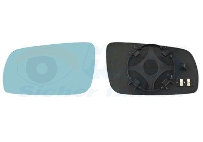 Image of VAN WEZEL Wing mirror glass VAN WEZEL 5888835