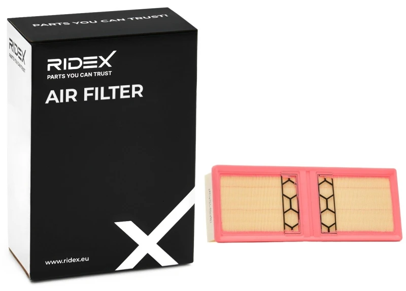 Image of Air filter RIDEX 8A0905