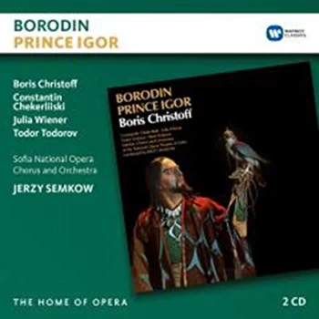 image of Christoff, Cherliiski, Wiener, Todorov, Semkov/Sofia National Opera - Borodin: Prince Igor CD