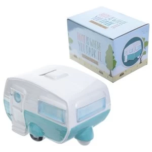 Image of Caravan Design Ceramic Money Box