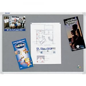 Image of Franken Wall Mountable Notice Board 180 x 120cm Grey
