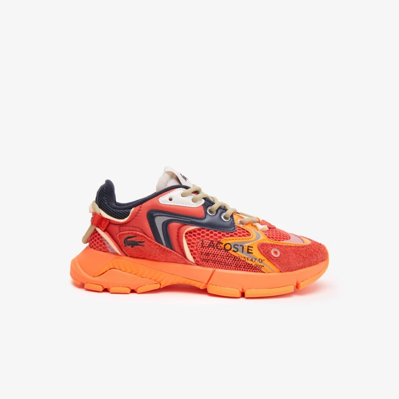 Image of Lacoste L003 NEO Trainers - Red Red 3