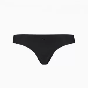 Image of PUMA Womens Seamless String 2 Pack, Black, size Small, Clothing