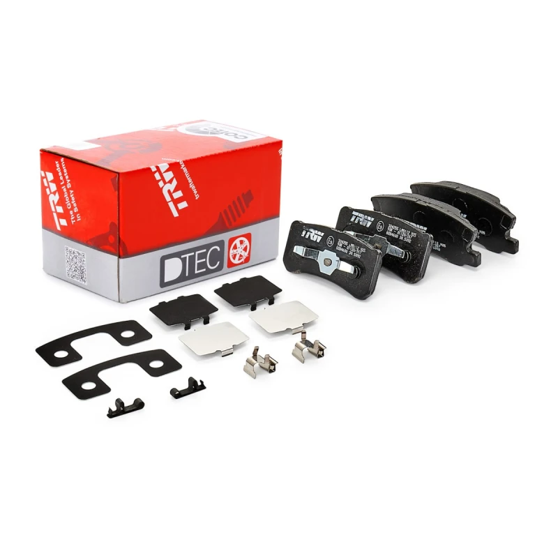 Image of TRW GDB4600 Brake pad set with acoustic wear warning, with accessories Brake Pad Set,disc brake (402)