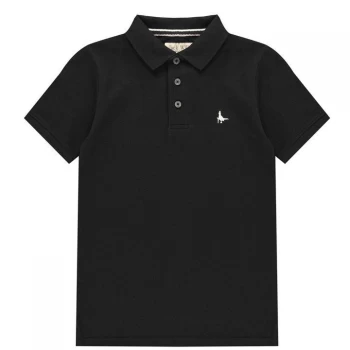 image of Jack Wills Polo Shirt - Black