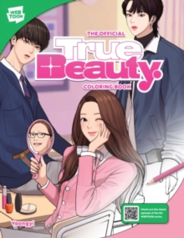 Image of The Official True Beauty Coloring Book. Paperback. By Yaongyi, WEBTOON Entertainment, Walter Foster Creative Team Books