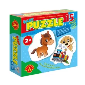 Image of Alexander Baby Puzzle Mega Box- Horsey