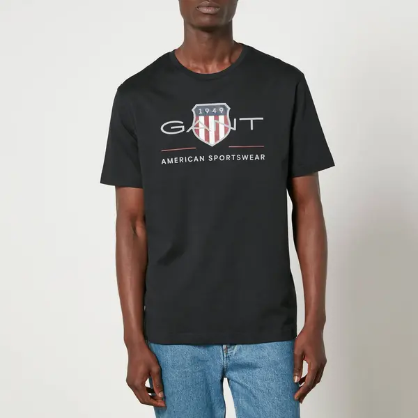 Image of GANT Archive Shield Cotton-Jersey T-Shirt - M