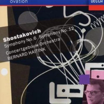 Image of Symphonies 6 & 12 by Dmitri Shostakovich CD Album