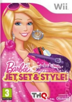 image of Barbie Jet Set and Style Nintendo Wii Game