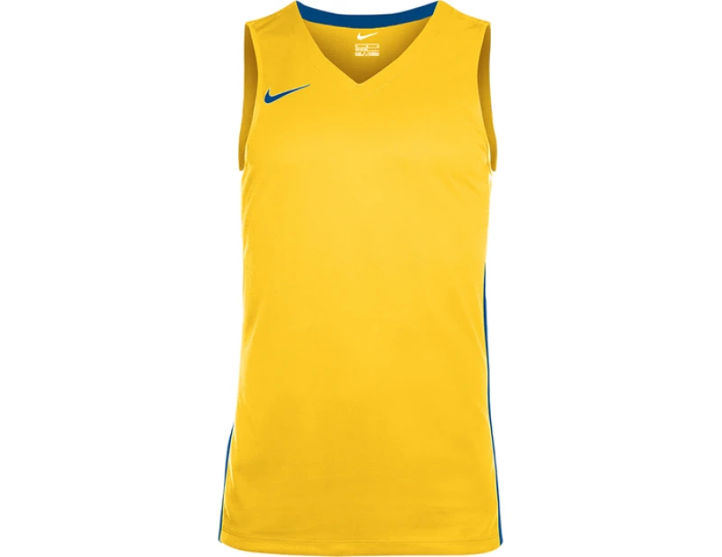 Image of Nike Team Basketball Stock Jersey Yellow C719 2XL-T