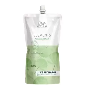 image of Wella Professionals Elements Renewing Mask, Pouch 500ml