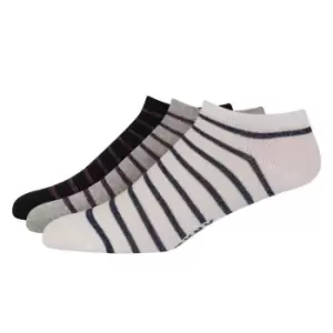 Image of DKNY Cora Liner 3 Pack of Socks Womens - Multi