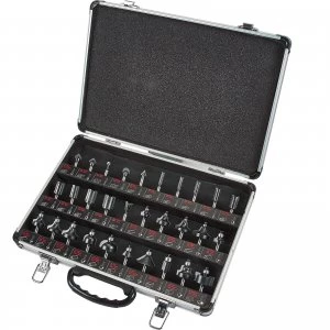 image of Trend 30 Piece 1/4 Shank Router Cutter Starter Set