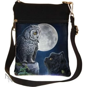 Image of Purrfect Wisdom Shoulder Bag