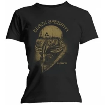 Image of Black Sabbath - US Tour 1978 Womens Small T-Shirt - Black