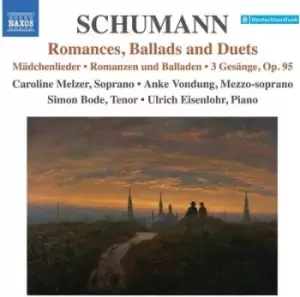 Image of Schumann Romances Ballads and Duets by Robert Schumann CD Album