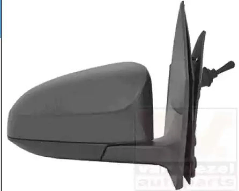 Image of VAN WEZEL 0919806 Wing mirror * HAGUS * Right, Control: cable pull, primed Outside Mirror (50)