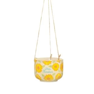 Image of Sass & Belle Sunflower Mum Hanging Planter