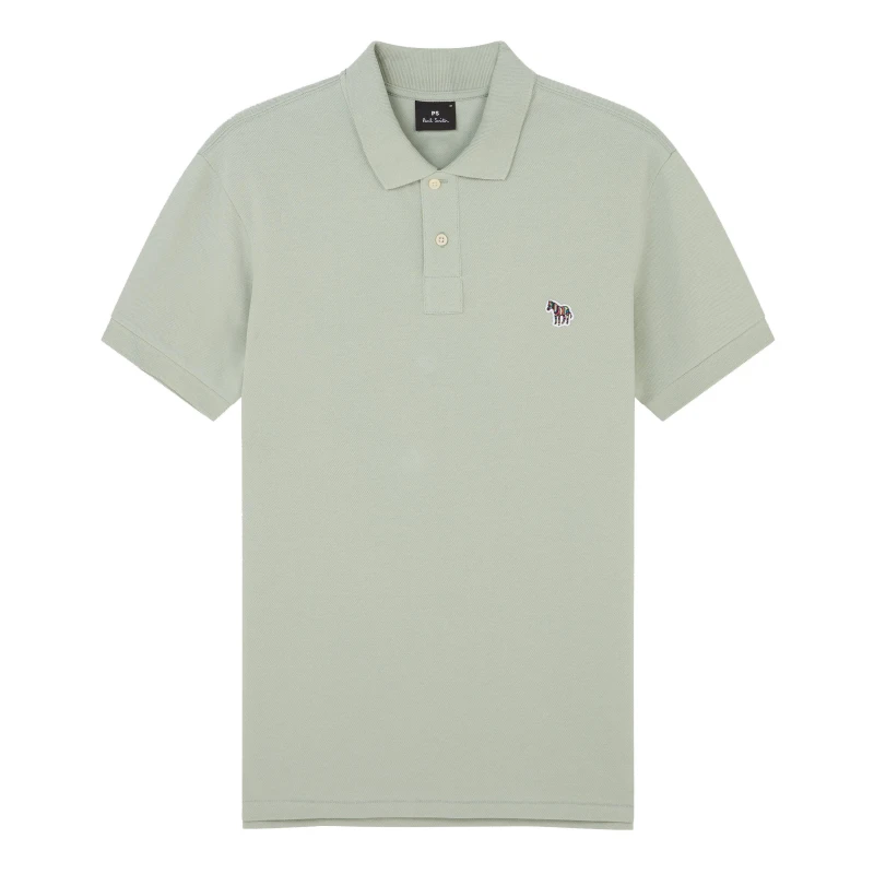 Image of Paul Smith Zebra Regular Polo Shirt - Green Green XL