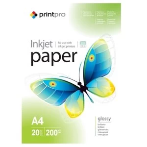 image of ColorWay Glossy A4 200gsm Photo Paper 20 Sheets