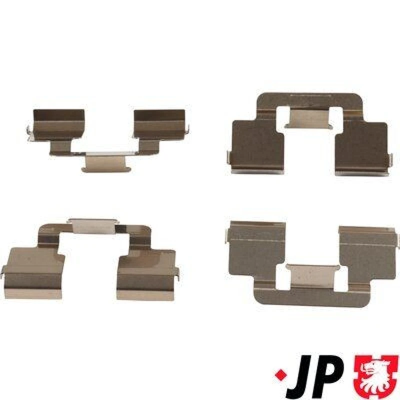 Image of JP GROUP Brake pad fitting kit JP GROUP 4164003410