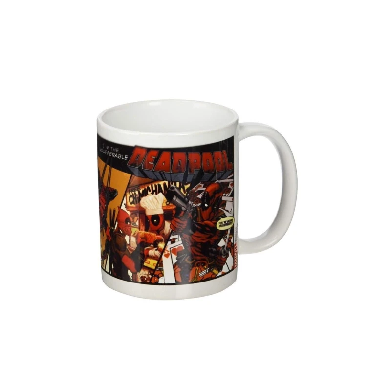 Image of Deadpool Insufferable Comic Mug Off White unisex