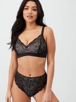 Image of Fantasie Impression Lace Bralette - Black