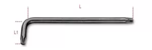 Image of Beta Tools 97 RTX09 Offset Torx Security/Tamper-Proof Key Wrench T9 000970209