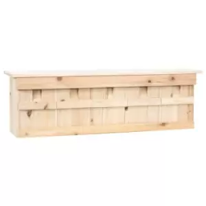 Image of Vidaxl Sparrow House With 5 Rooms 68X15X21cm Firwood