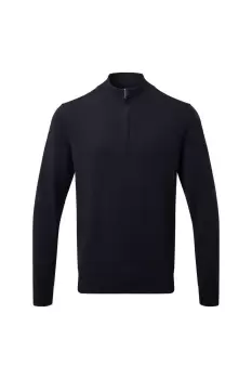 Image of Cotton Blend Zip Sweatshirt