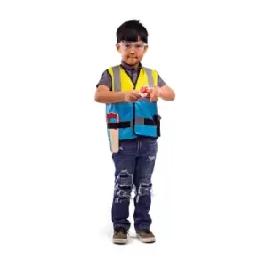 Image of Construction Worker Dress Up and Tools
