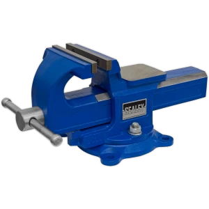 image of Sealey SG Iron Swivel Base Vice 125mm