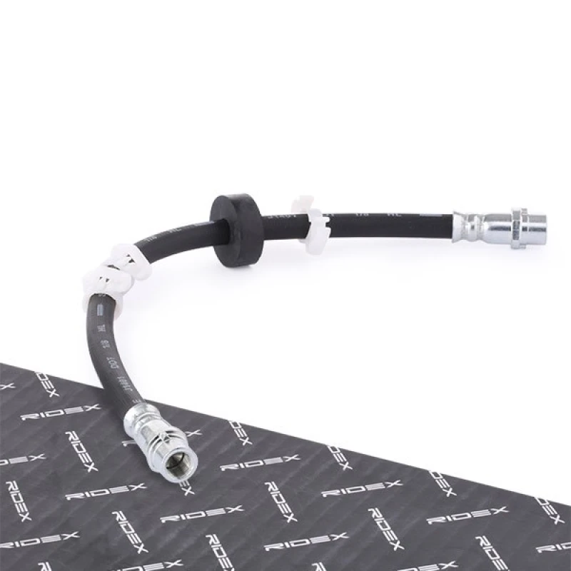 Image of RIDEX 83B0140 Brake Hose Front Axle Left Brake Hose (83)