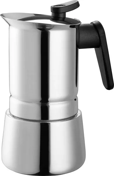 image of Pedrini Steelmoka 02CF038 6 Cup Espresso Coffee Maker