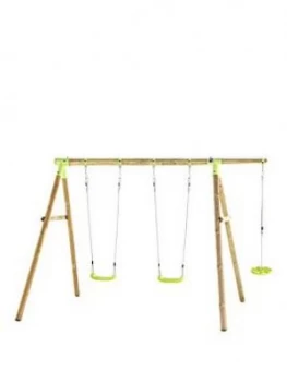Image of Plum Loris Wooden Garden Swing Set