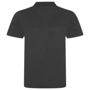 Image of AWDis Mens Tri-Blend Polo Shirt (L) (Heather Grey)