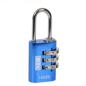 image of Kasp 20mm Blue Aluminium Combination Padlock