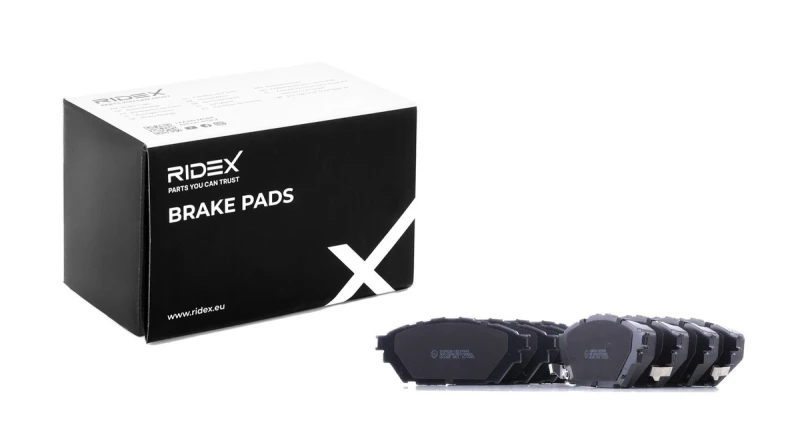 Image of RIDEX Brake pad set RIDEX 402B1375