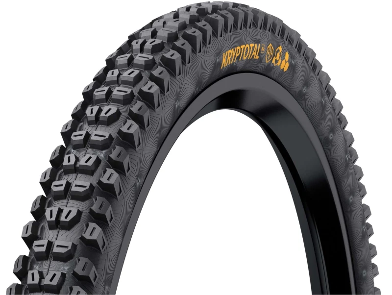 Image of Continental Kryptotal Rear Downhill Tyre Soft Compound Foldable 29X2.40 BLACK & BLACK