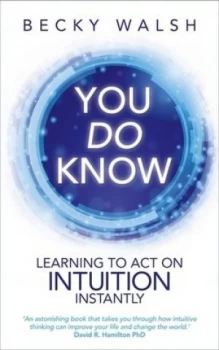 Image of You Do Know by Becky Walsh Book